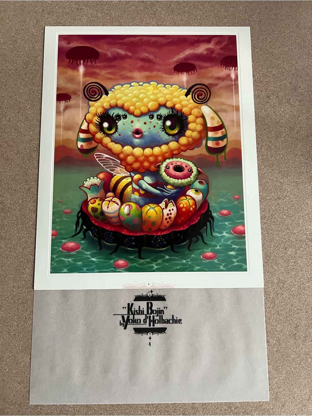 Yoko d’Holbachie – “Kishi Bojin”
Hi-Fructose Art Print 8x10